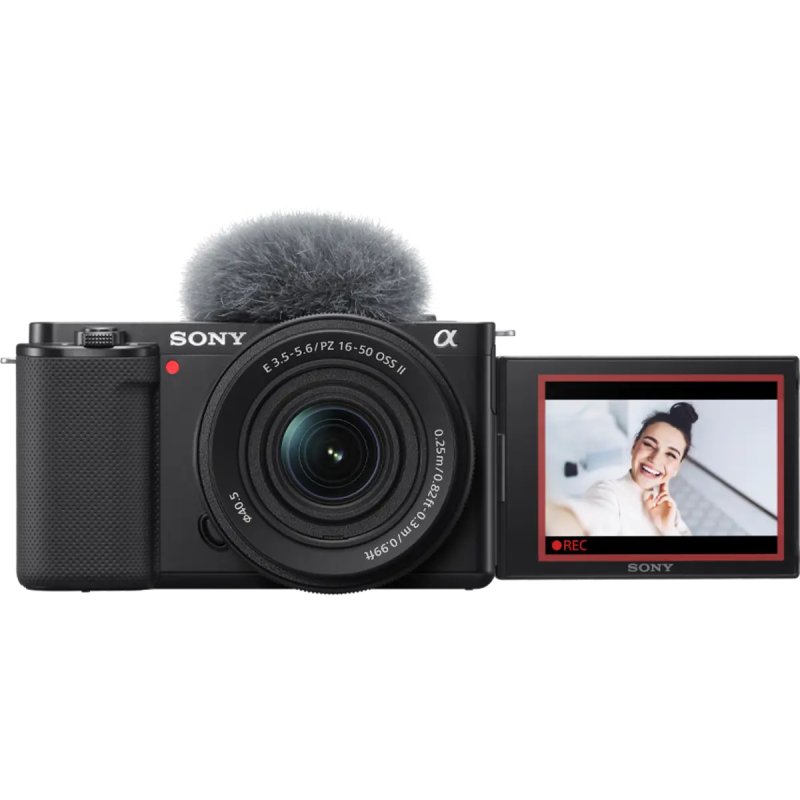 Sony ZV-E10 E PZ 16-50mm F3.5-5.6 OSS II MILC 24.2 MP CMOS 6000 x 4000 pixels Black