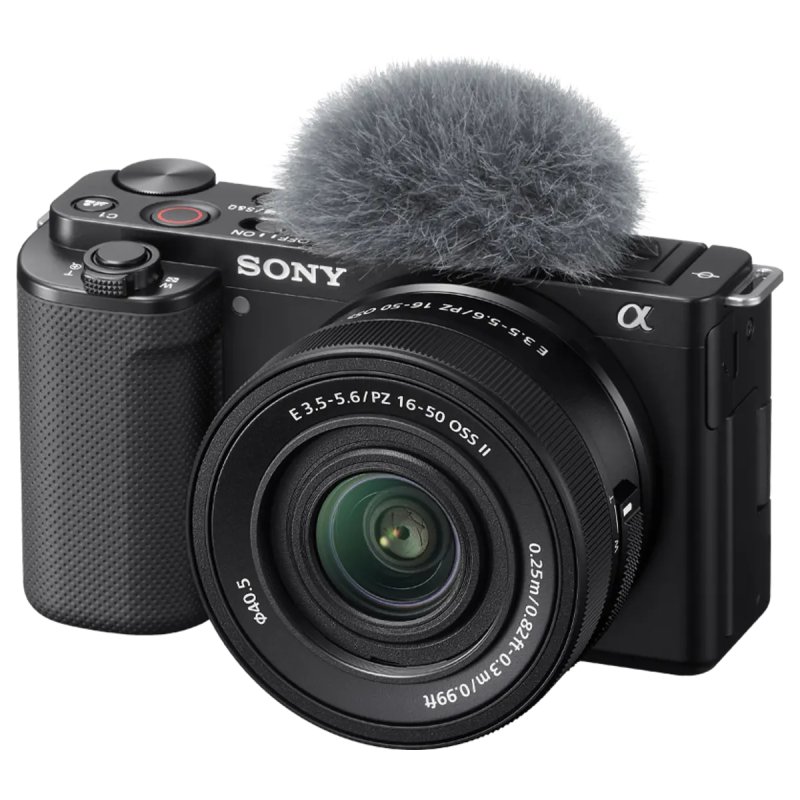 Sony Alpha ZV-E10K vlog camera with 16-50 mm f/3.5-5.6 II Power Zoom kit Lens