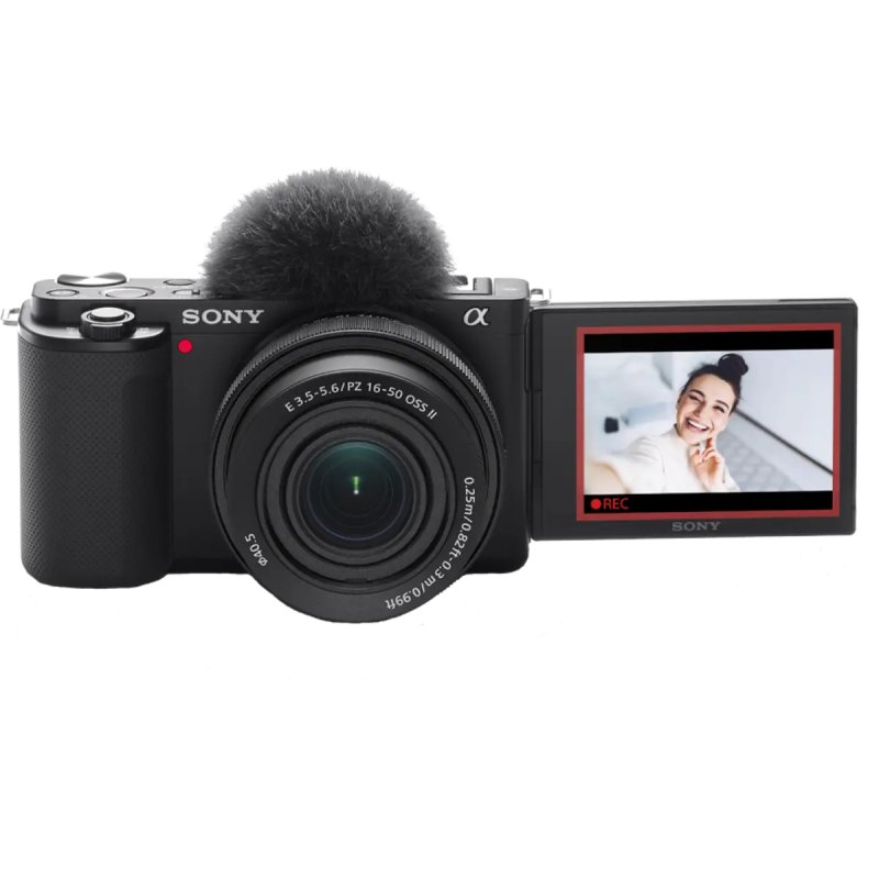 Sony Alpha ZV-E10K vlog camera with 16-50 mm f/3.5-5.6 II Power Zoom kit Lens