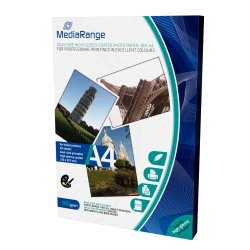MediaRange MRINK108 photo paper A4 White High-gloss