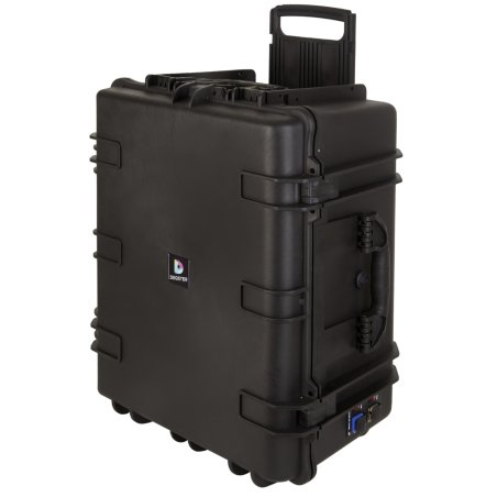 DEQSTER KT16C-PD (Schnellladefunktion) für 16 iPads, nur laden, Schwarz/Orange, 16 in 1, 1,8m, USB-C PD, 10-744121
