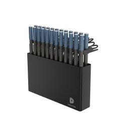 DEQSTER Ladestation - 40 Watt - 2 A - 24 Ausgabeanschlussstellen (24 pin USB-C)