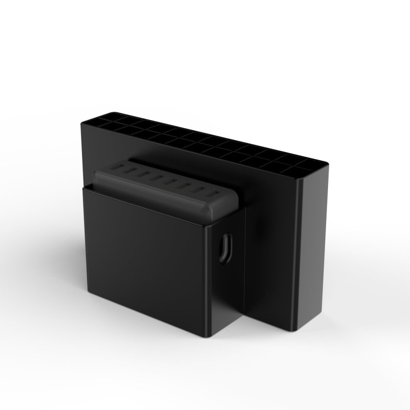 DEQSTER Ladestation - 40 Watt - 2 A - 24 Ausgabeanschlussstellen (24 pin USB-C)