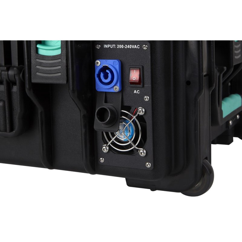 DEQSTER 10-744120 chargeur d'appareils mobiles Tablette Noir Secteur Charge rapide Intérieure, Extérieure