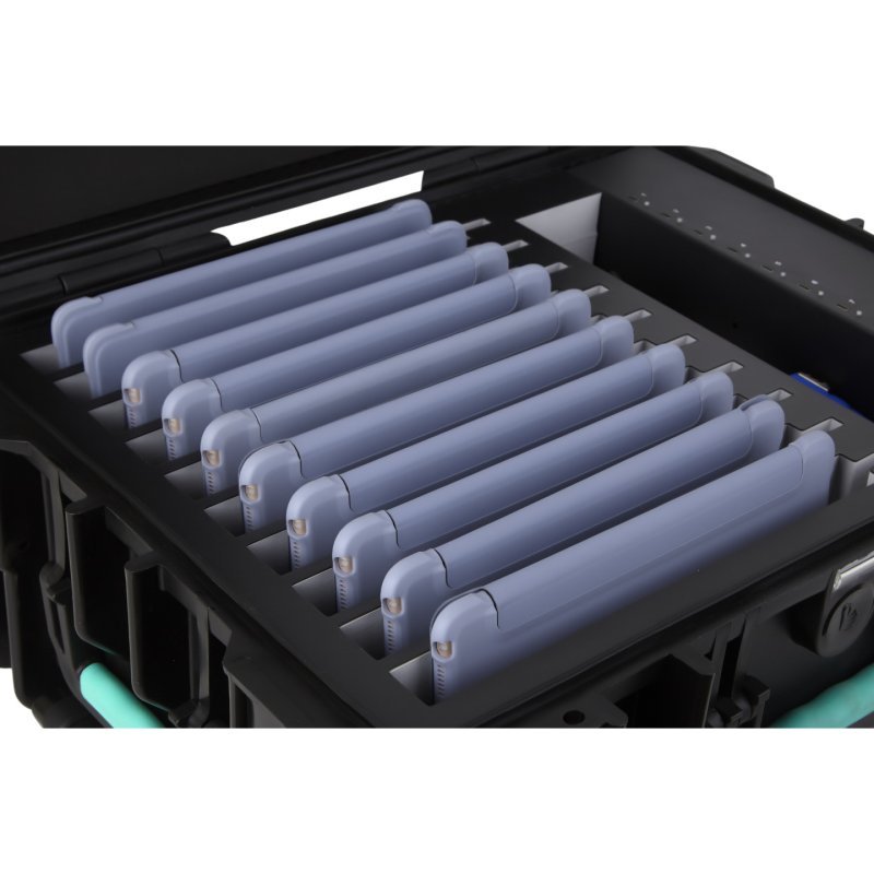 DEQSTER 10-744120 chargeur d'appareils mobiles Tablette Noir Secteur Charge rapide Intérieure, Extérieure