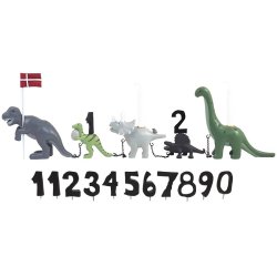 KIDS by FRIIS - Birthday Train Dino - 50 cm