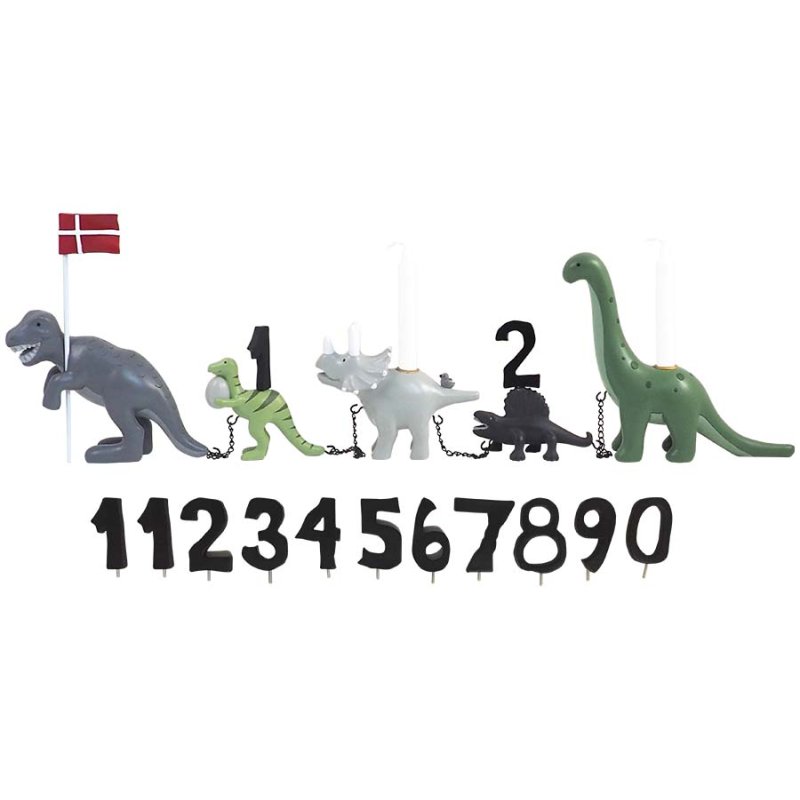 KIDS by FRIIS - Birthday Train Dino - 50 cm