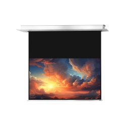 celexon Deckeneinbauleinwand Motor Professional Plus 160 x 90 cm Format 16:9