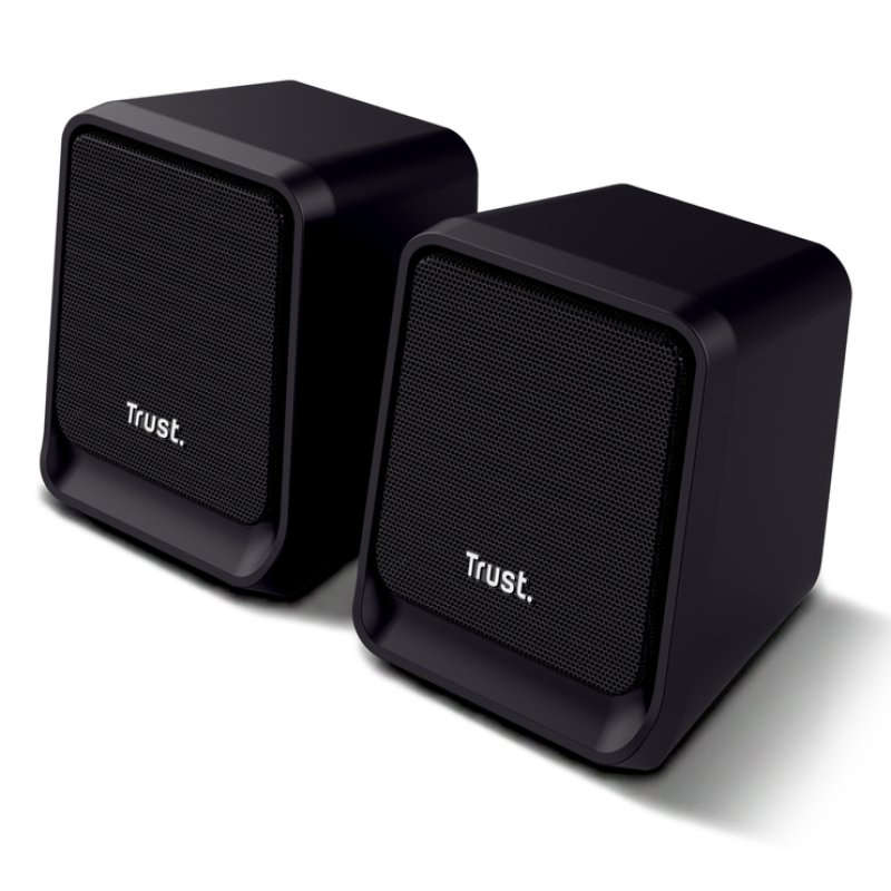 Trust Milo 2.0 speaker set 12 W PC/Laptop Black 2.0 channels