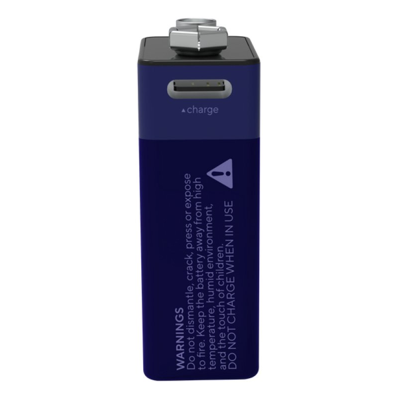 Trust USB-C rechargeable 9V battery