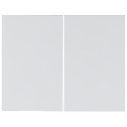 Hager 14357009 Plaque de commutation et obturateur Blanc
