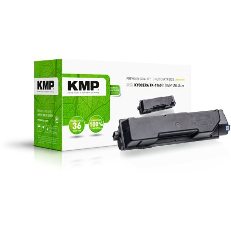KMP 2913,0000 black ersetzt Kyocera TK1160 (1T02RY0NL0)