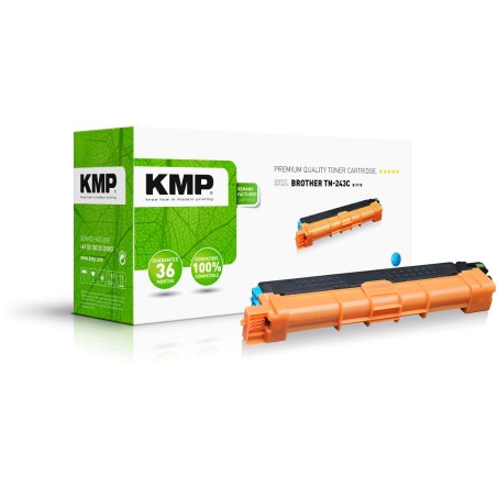 KMP 1268,0003 Cartouche de toner 1 pièce(s) Compatible Cyan
