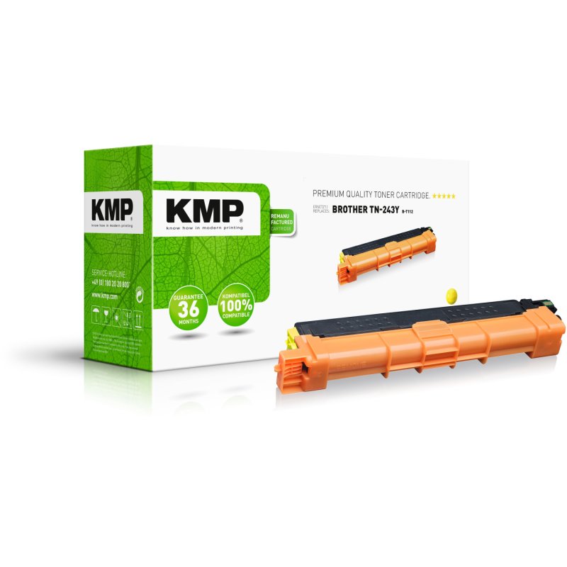 KMP 1268,0009 toner cartridge 1 pc(s) Compatible Yellow