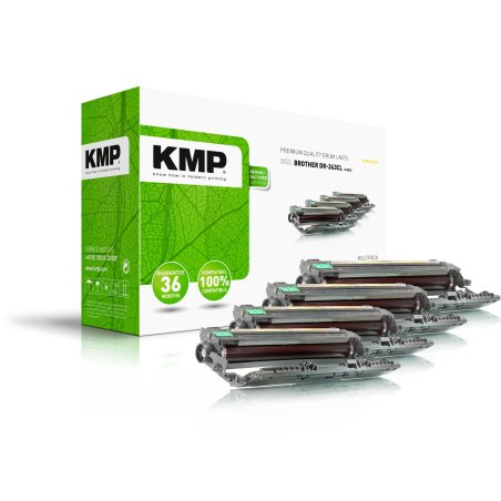 KMP 1268,7005 MultiPack black, cyan, magenta, yellow ersetzt Brother DR243CL