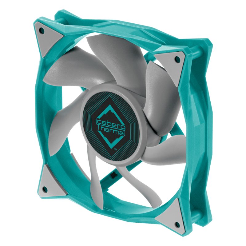 Iceberg Thermal IceGALE Boitier PC Ventilateur 12 cm Bleu 1 pièce(s)