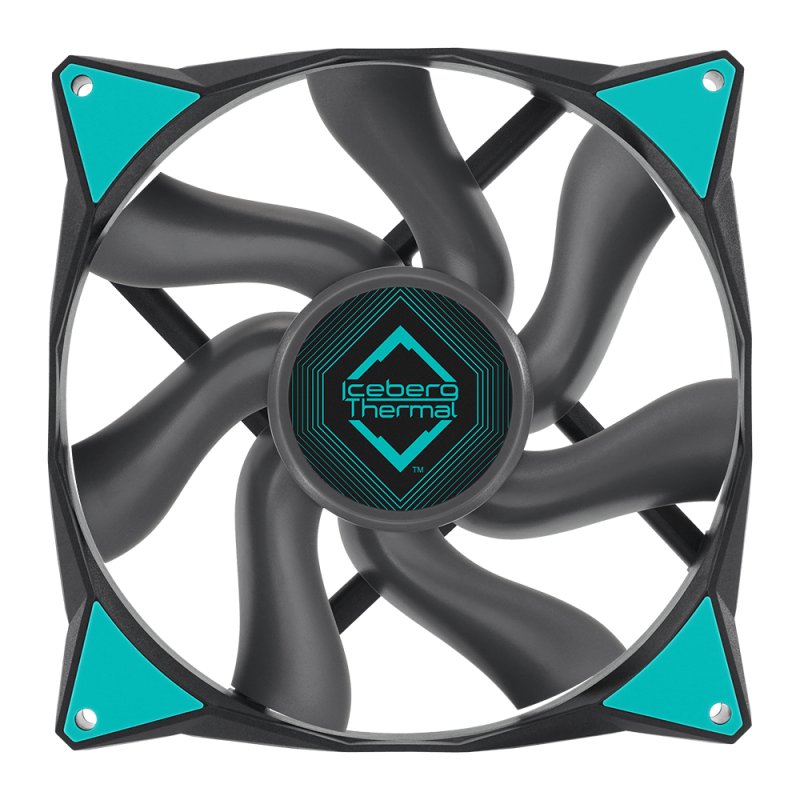 K ICEBERG THERMAL IceGALE - 140mm Black