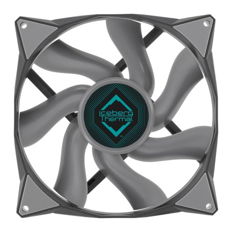 K ICEBERG THERMAL IceGALE - 140mm PWM Gray