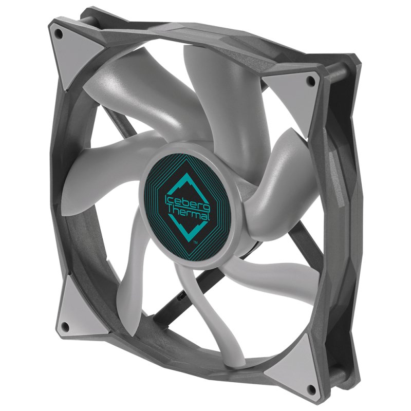 K ICEBERG THERMAL IceGALE - 140mm PWM Gray