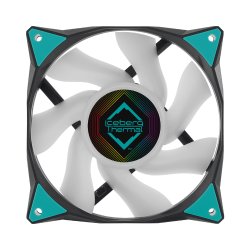 K ICEBERG THERMAL IceGALE ARGB PWM - 120mm ARGB Black