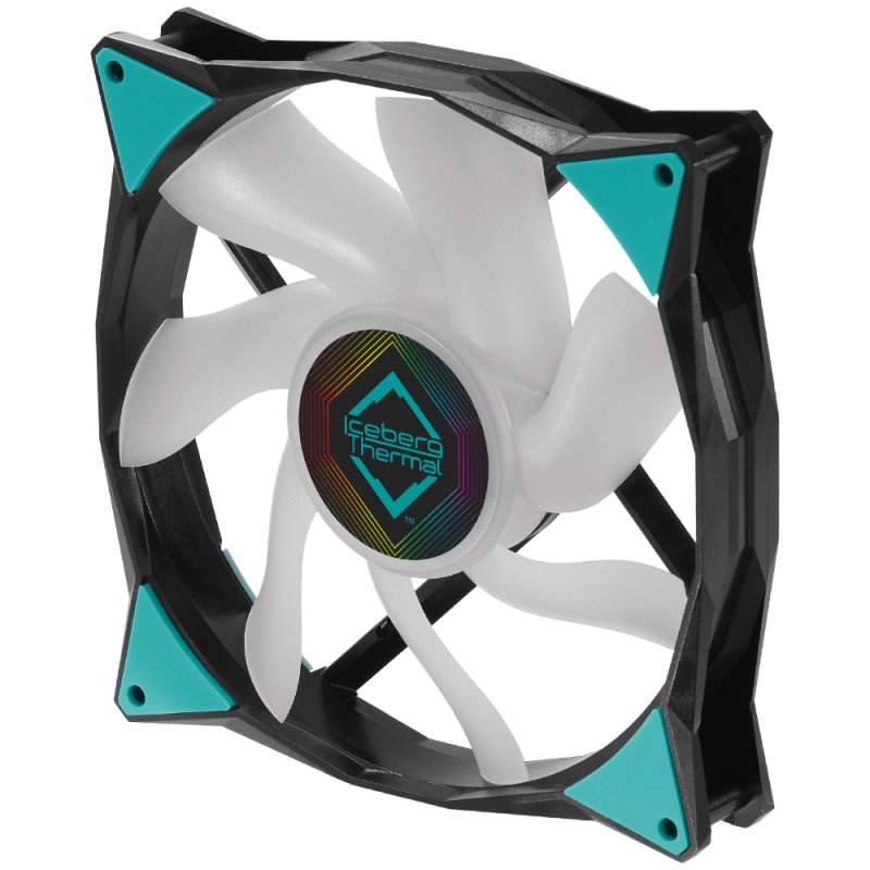 Iceberg Thermal IceGALE ARGB Computer case Fan 14 cm Black 1 pc(s)