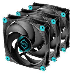 K ICEBERG THERMAL IceGALE Silent - 120mm Black (3er Pack)*