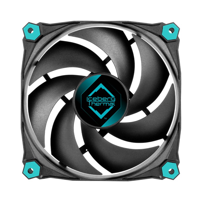 K ICEBERG THERMAL IceGALE Silent - 120mm Black (3er Pack)*