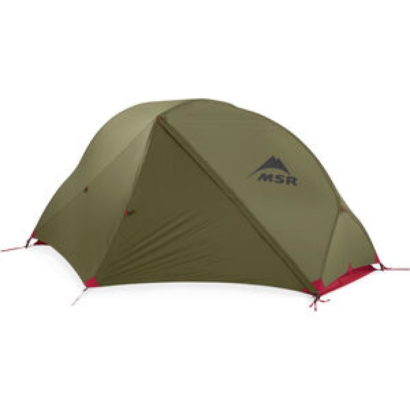 Kuppelzelt Hubba NX Solo Green (olivgrün/rot)