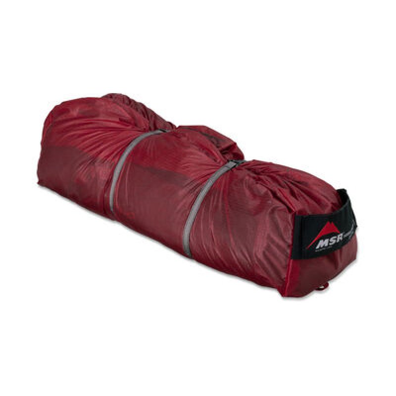 Kuppelzelt Hubba NX Solo Green (olivgrün/rot)