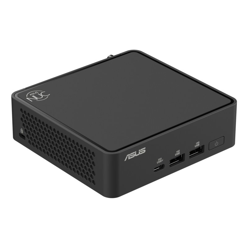 ASUS NUC RNUC15CRKU7084C2 Intel Core Ultra 7 255H 32 Go DDR5-SDRAM 1 To SSD Windows 11 Pro Mini PC Noir