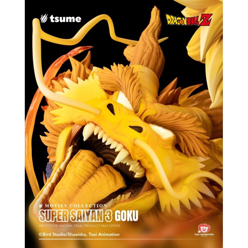 DRAGON BALL Z - Super Saiyan 3 Goku - Statue Movie Coll. By Tsume 57cm