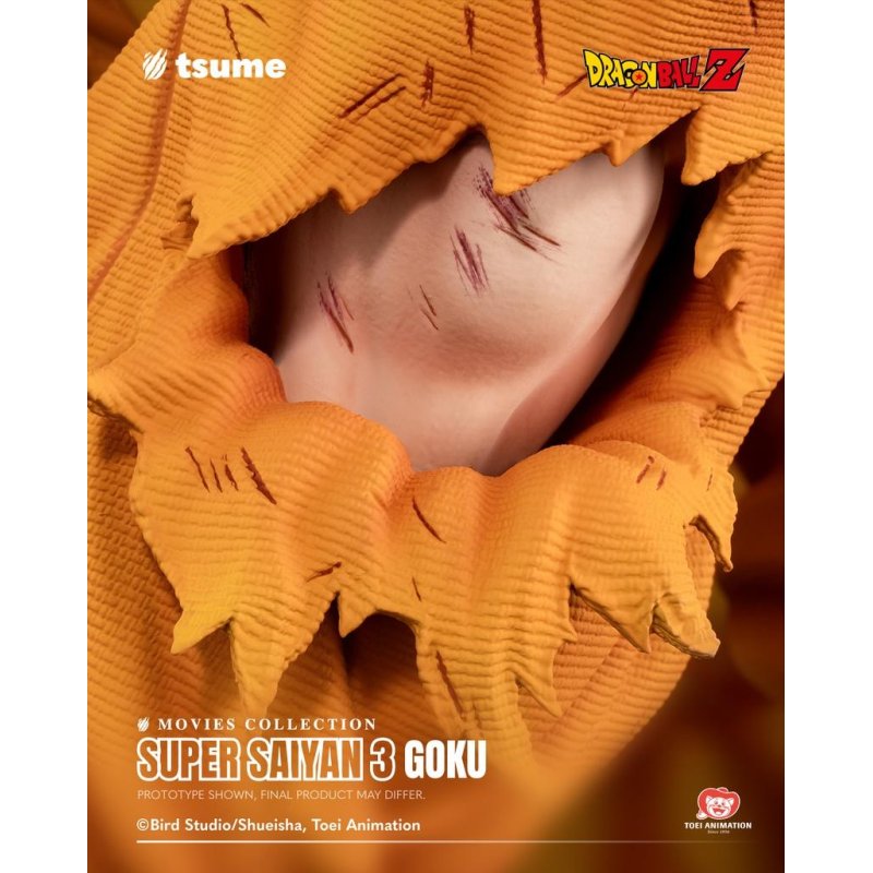 DRAGON BALL Z - Super Saiyan 3 Goku - Statue Movie Coll. By Tsume 57cm