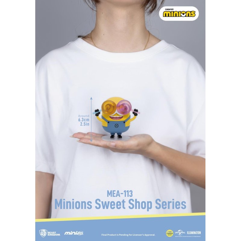 MINIONS - Sweet Shop Series - Blind Box Set 6 Figurine 6.3cm