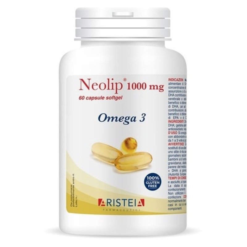 Aristeia Neolip Food Supplement 1000mg 60 Softgels