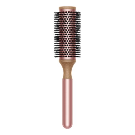 Dyson 971060-04 brosse à cheveux et peigne Adulte Brosse à cheveux ronde Noir, Rose 1 pièce(s)
