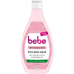 Bebe Rich Body Balm 400ml Fast Absorbing Lotion With Shea Butter