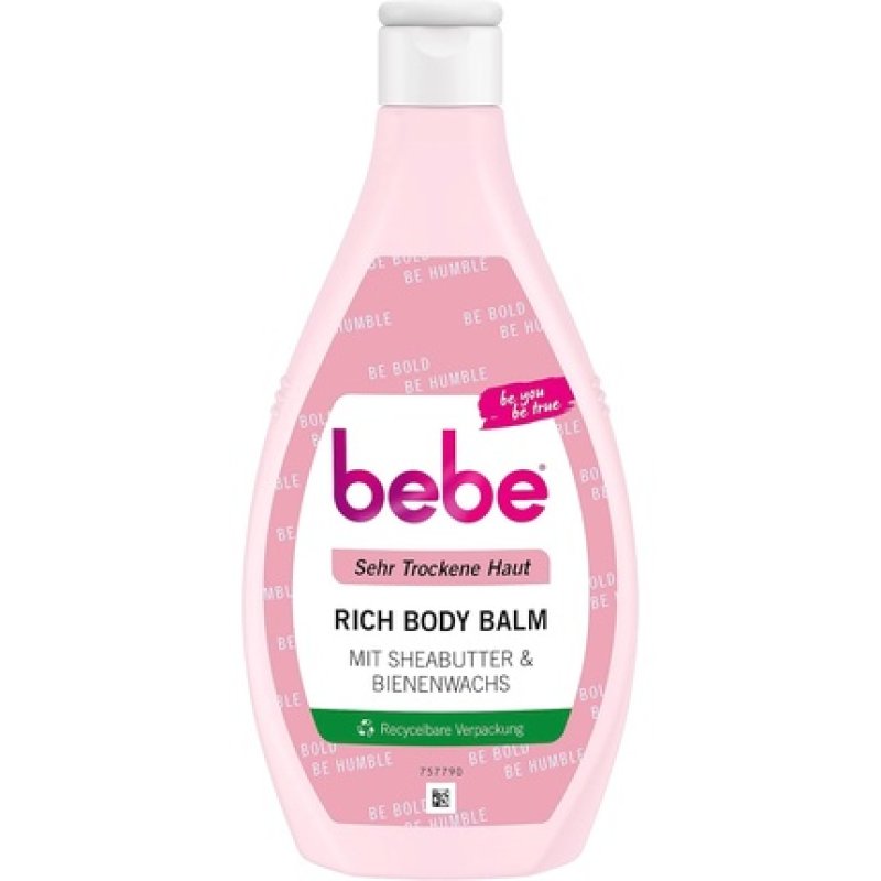 Bebe Rich Body Balm 400ml Fast Absorbing Lotion With Shea Butter