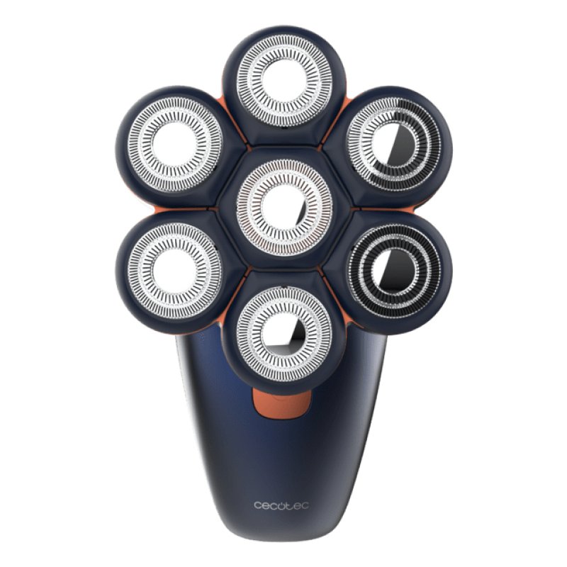 Cecotec PrecisionCare Skull Victory Head Shaver 7 Blades Waterproof Rechargeable - 1 Unit