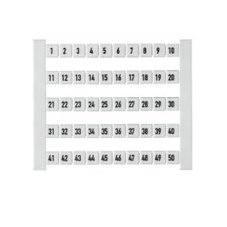 Weidmüller DEK 5 FW 1-50 Terminal block markers 500 pc(s)