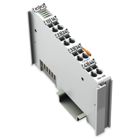 Wago 750-515 terminal block Grey