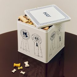 HAY - Dogs Food Storage Tin