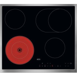 AEG TN64RA06XB Noir Intégré 60 cm Céramique 4 zone(s)