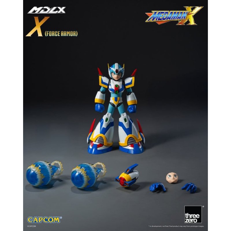 Mega Man X MDLX Action Figure Rockman / Mega Man Force Armor 12 cm