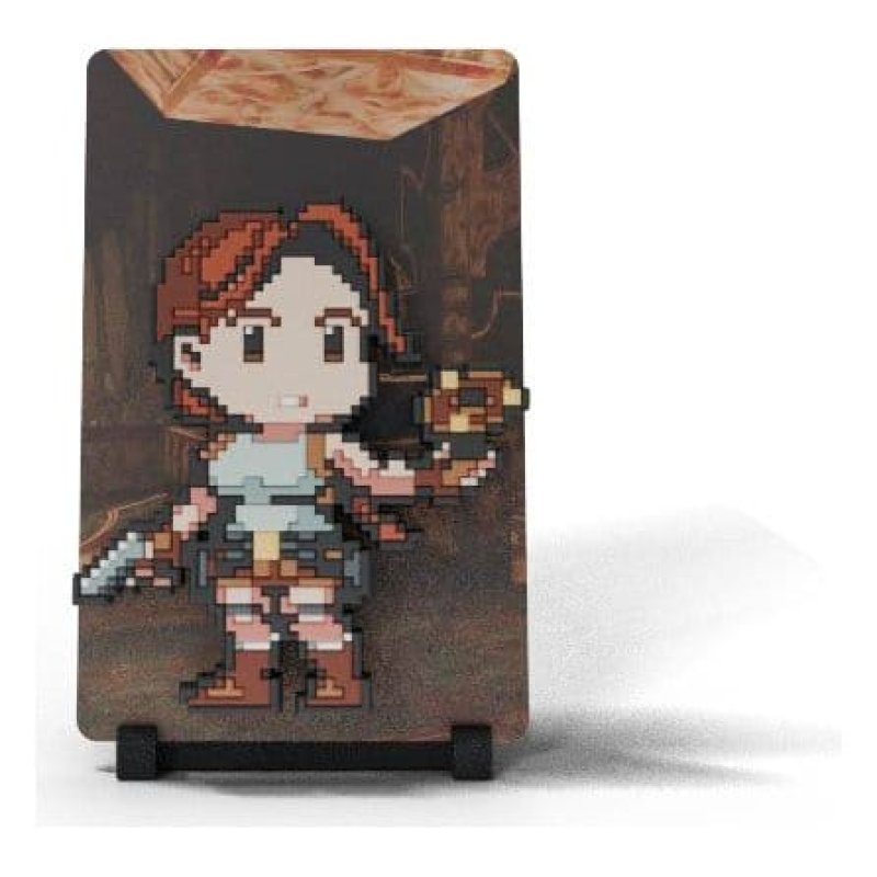 Tomb Raider FiGGYZ Magnet Collectible Lara Croft Holding Scion 11 cm