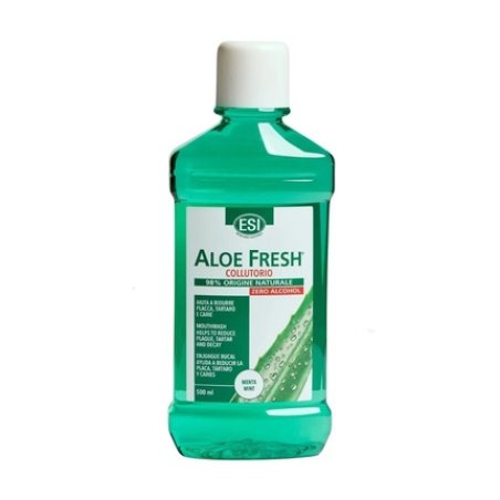 ESI Aloe Fresh Antibacterial Mouthwash for Sensitive Gums and Bad Breath 500ml