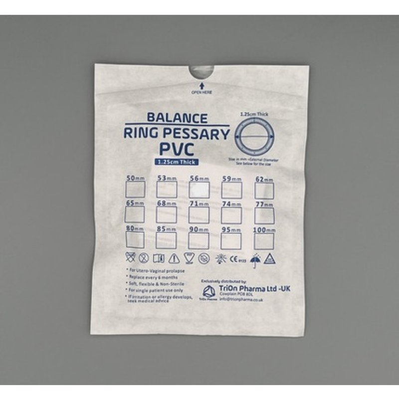 Balance Vaginal Pessary Ring 65mm External Diameter for Vaginal Prolapse Management