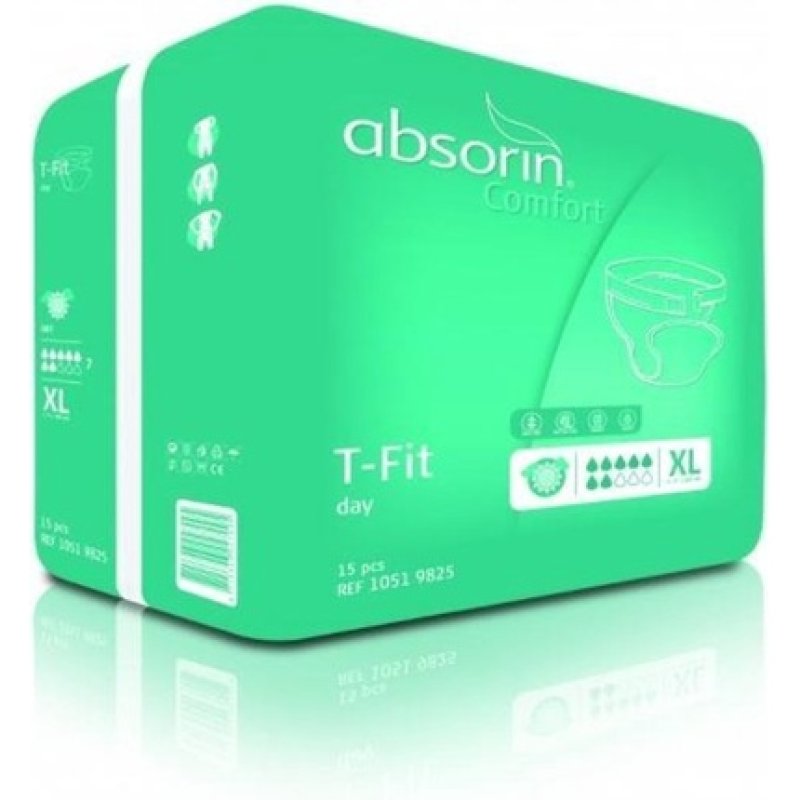Absorbine Comfort T-fit Day Size XL Ostomy Supplies