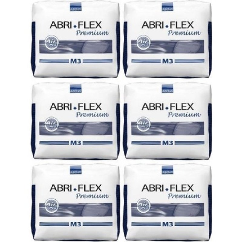 Abena Abri Flex 3 Medium Incontinence Briefs - Pack of 84