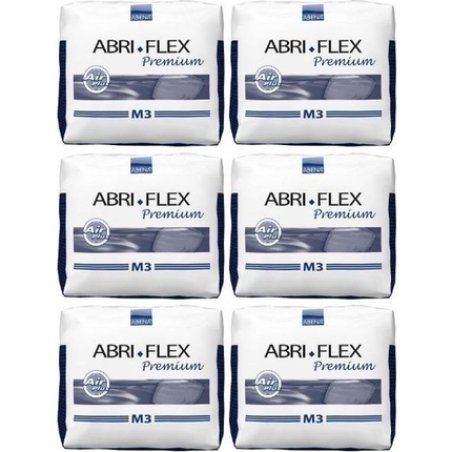 Abena Abri Flex 3 Medium Incontinence Briefs - Pack of 84