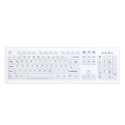 Contour Design Active Key Contour ClassicClean Medical Keyboard IP68 Full-Size Wireless White CH C8100